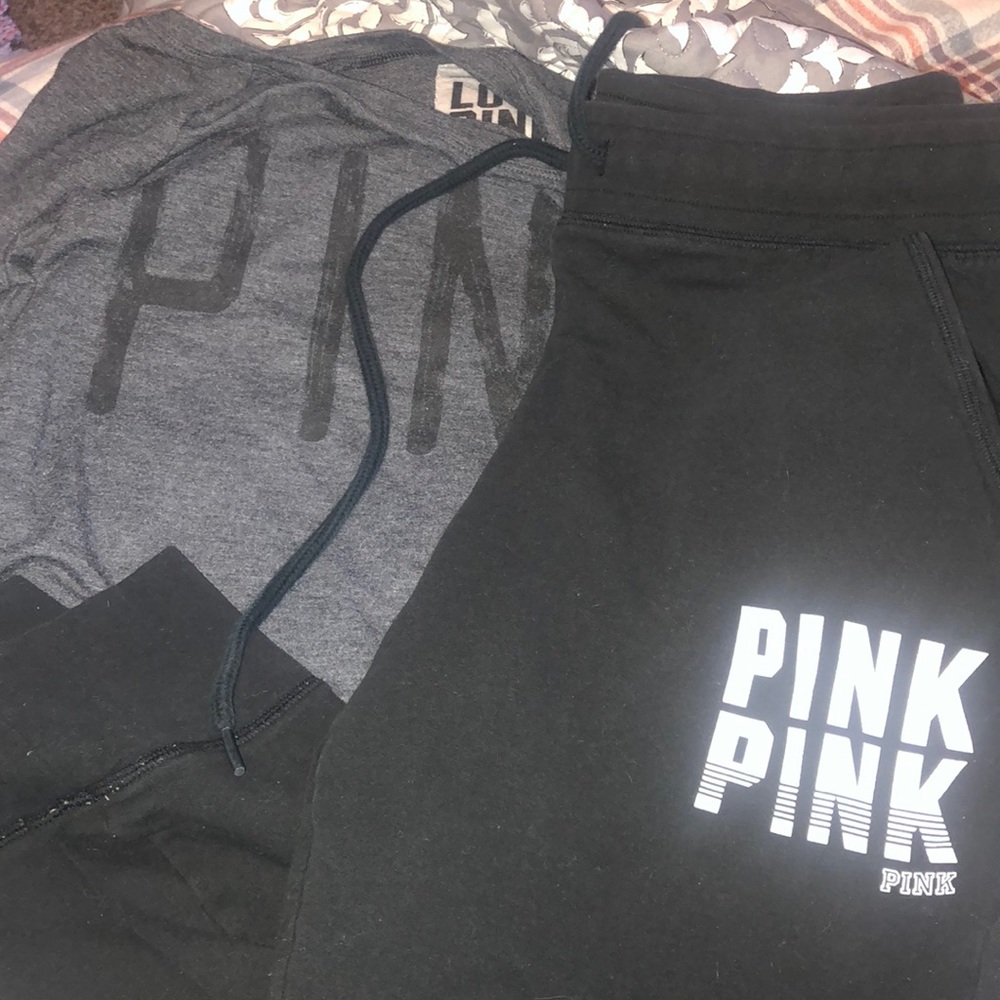Pink Bundle Joggers & Sweatshirt